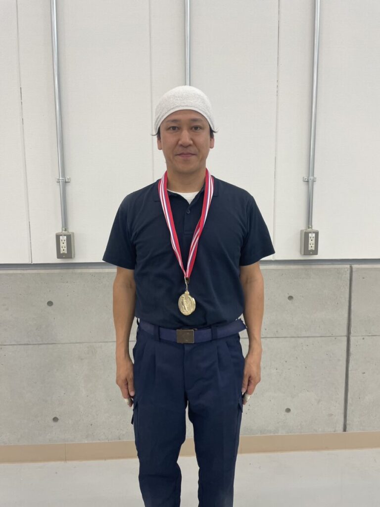 弟くん、技能コンクールで金賞獲りました🥇